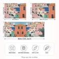 thumbnail image 2 of Yayeee Pillowcase King Size Set of 2 Satin Wrinkle Resistant Pillow Case, Art City, 2 of 8