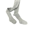 thumbnail image 5 of Sierra Socks Cotton Ribbed School Uniform Tights for Girls 8-10 Years’ L, Navy/Gray, 2-Pack, 5 of 14