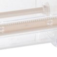 thumbnail image 4 of Washi Tape Dispenser Washi Tape Storage Dispenser Tape Holder Cutter Washi Tape Dispenser Cutter Transparent 2 Serrated Bars ABS Plastic Stackable Tape Holder Dispenser For Storage, 4 of 5