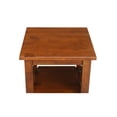 thumbnail image 6 of International Concepts Hampton Accent Table With Shelves, 6 of 6