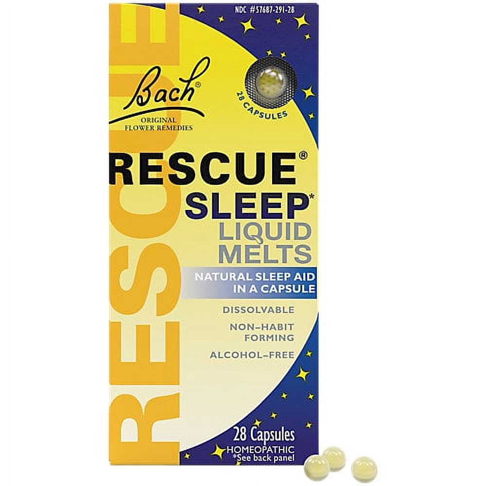 Bach Rescue Sleep Liquid Melts, Dissolvable Capsules 28 ea ( Pack of 3 ) - image 2 of 2