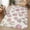 LightPink, variant on Small Door Mat Indoor Outdoor 15.7"x23.6", Pink Pumpkins Fall Absorbent Non Slip Entry Rug, Watercolor Thanksgiving Low Profile Welcome Mat for Front/Side Door Apartment Entrance Bathroom