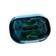 thumbnail image 2 of Caja de almacenamiento portátil ZJT250130411 | Mini organizador transparente con 6 compartimentos | Sellado, resistente al acolchado, ligero y compacto (10 x 7 x 2,4 cm) | Pastillero de viaje, or, 2 of 5