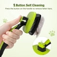 thumbnail image 3 of Slicker Brush Pecute, autolimpiante, para perros, gatos y conejos, 3 of 8