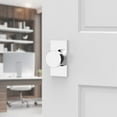 thumbnail image 2 of Baldwin PVCONCFR190 PV.CON.CFR Contemporary Privacy Door Knob Set with 5 Inch Rectangle Rose from The Reserve Collection, 2 of 7