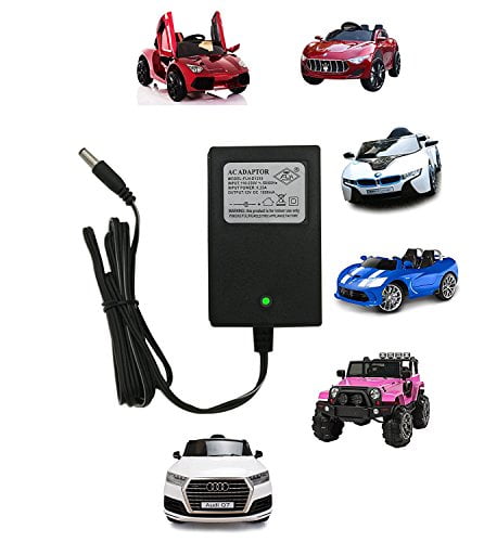 12V Charger Adapter for Kids Power Wheels RC Car Hello Kitty SUV Audi 
