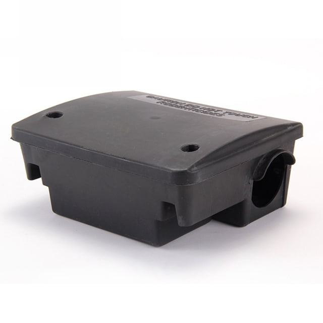 Caja de cebo para ratas y ratones - Trampa para ratas profesional - Estación de cebo para roedores Estación de cebo para ratas, 23 * 18 * 9 (cm) TUNC Sencillez