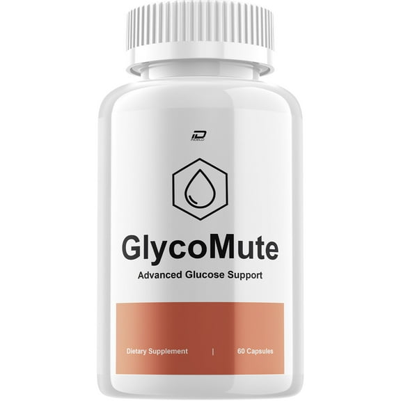 GlycoMute Capsules – Glyco Mute Natural Blend Glycogen Support, 1 Pack, 60 Capsules