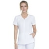 Infinity Cherokee Women Nurse Scrubs Top Zip Front V-Neck CK810A