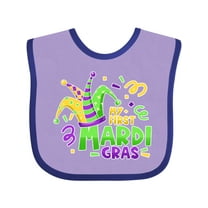 Inktastic My First Mardi Gras-jester Hat Boys or Girls Baby Bib