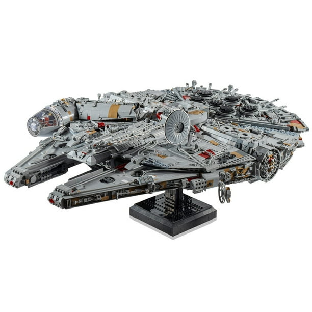 HIReeke Space Building Set Millennium Falcon Spaceship Super Star Building Block Kit Toy
