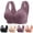 Beige BG48, variant on T Shirt Bra Underwear Woman Front Snaps No Underwire Bras Solid Color Fashion Brassiere Loose Casual Wear Red 50