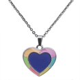 thumbnail image 3 of Collar con cambio de color según temperatura y estado de ánimo shaofei con corazón, 3 of 5