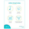thumbnail image 3 of Simple Joys by Carter's Baby Girls' 3-Pack Sleep and Play, Pink Floral, Blue ..., 3 of 5