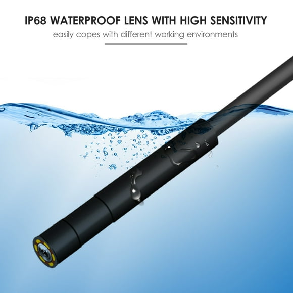 Industrial ,2.8-inch Ips Screen Snake Scope Camera Ip68 Waterproof Snake 1080p Borescope Ip68 Camera With 2.8-inch Scope Camera Camera Picture Handheld Camera Video Picture Handheld Iuppa