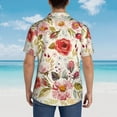 thumbnail image 5 of Mens Casual Hawaiian Shirts Short Sleeve Button Down Beach Shirts Shirts, 5 of 8
