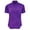 Dark Purple, variant on Kustom Kit Mens Short Sleeve Tailored Fit Premium Oxford Shirt