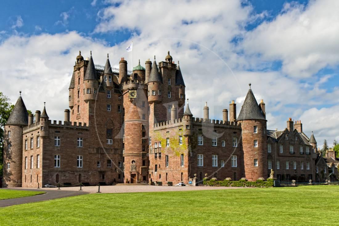 Glamis Castle Print Wall Art By Circumnavigation Walmart Com