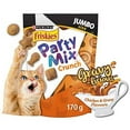 thumbnail image 1 of Purina Friskies Party Mix Gravy-licious Chicken & Gravy Crunch, Cat Treats 170g, 1 of 9