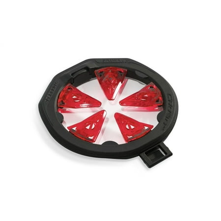 Machine 3 Hoppers VIRTUE CROWNSF II SPEED FEED - FITS SPIRE III / 280 AND SPIRE IR AND SPIRE 200 / 260 PAINTBALL LOADER / HOPPERS - RED ()