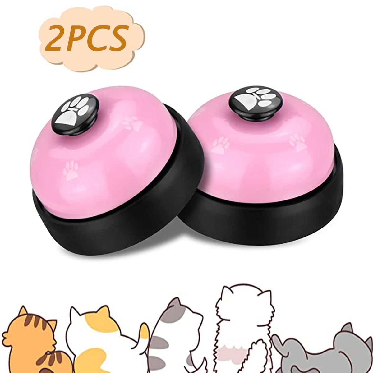 Pet Training Bells, 2 Pack Dog Bells for Door Potty Training and Ring