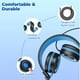 thumbnail image 3 of Audífonos para niños con volumen limitado para niños y niñas, diadema ajustable, plegables, para estudio, tableta, avión y escuela. Levamdar cableado, 3 of 8