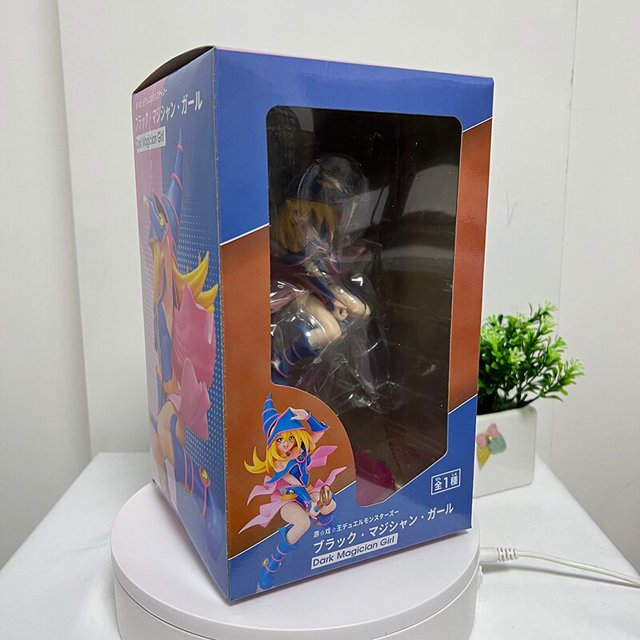 ¡21cm POP UP PARADE Dark Magician Girl figura Sexy de Anime yu-gi-oh! Figuras de acción de Duel Monsters, juguetes de colección Gong Bohan LED