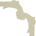 thumbnail image 4 of 12 1/2"W x 12 1/2"H Claremont Panel Moulding Corner (matches moulding PML01X00CL), 4 of 7
