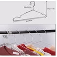 thumbnail image 2 of Ganchos de ropa pack de 30 unidades modelo plateado, 2 of 4