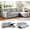 Light Gray, variant on TiramisuBest 82" Sectional Sleeper Sofa Bed, L-Shaped Sleeper Pull Out Couch with Storage Chaise & USB Ports, Thick Sponge Linen Fabric Sectional Couch for Living Room Small Apartment (Dark Grey)