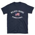 thumbnail image 1 of Wilkes-barre Pennsylvania Patriot Men's Cotton T-Shirt, 1 of 1