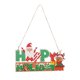 thumbnail image 1 of Colgantes de madera navideños, escenas del hogar, decoraciones para fiestas, accesorios, decoraciones para puertas, 1 of 4