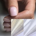 thumbnail image 2 of Pegatina de uñas 3D dorada, líneas de rayas curvas, pegatinas para uñas, cinta adhesiva con degradado, lámina para uñas, pegatinas para decoración de uñas, calcomanías plateadas Tan Jianjun unisex, 2 of 2
