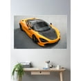 thumbnail image 2 of Mclaren 720S Poster Wall Art, Modern Wall Decor, 8x12 UNFRAMED, 2 of 3