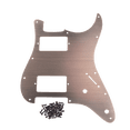 thumbnail image 4 of LOOKSEVEN 11 Hole HH Metal Guitar Pickguard Aluminum For ST Strat Electric guitar 7 color-Gold, 4 of 5
