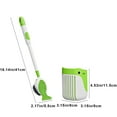 thumbnail image 3 of Flexible Silica Toilet Brush and Plunger Set | Wall Mountable | Corner Cleaning Brush Head | Includes Storage Cover | 4 Color Options, 3 of 7