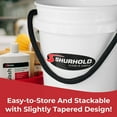 thumbnail image 4 of Shurhold Worlds Best Rope Handle Bucket - 5 Gallon - White [2451], 4 of 7
