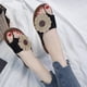 thumbnail image 4 of Chanclas diarias de verano Ocio Playa Flor Zapatillas planas para mujer Wmkox8yii  ytu5321, 4 of 6
