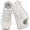 White, variant on Ecetana Womens Retro Lace-Up Sneakers Mesh Upper Casual Walking Shoes