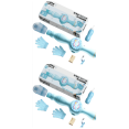 thumbnail image 1 of Dsseng 2Pcs Bubble Machine Cute and Fun High-Elastic Smoke Bubble Wand Bubble Machine for Toddlers 1-3 Abs Unlimited Smoke Bubble Machine  Wand Bubble Gun Pink&Blue Combination 12, 1 of 4