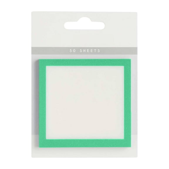 Sparkling Transparent Sticky Notes Cute Self Stationery Memo Pads for Daily To Do List Reminders