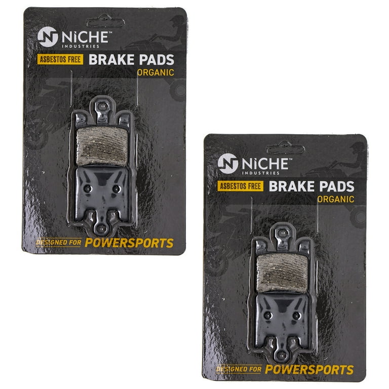 nekkページ Niche Organic Brake Pad Set for Kawasaki Ninja ZX12R