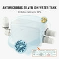 thumbnail image 4 of KFFKFF Macerator Disposal Pump Basement Macerator Pump 350W with 3 Water Inlets, 4 of 9