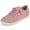 Pink #B, variant on JENN ARDOR Womens Canvas Shoes Lace-up Fashion Sneakers Walking Shoes Flats