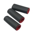 thumbnail image 3 of DimyFew 3 Pieces Pull up Bar Foam Cover Soft Thick Protector for Fitness Workout Gym Black Red, 3 of 9