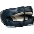 thumbnail image 2 of Wise Navy / Grey / White Classic High Back Fishing Boat Seats, No-Pinch Aluminum Hinges, 2 of 4