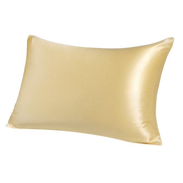 Unique Bargains Taie d'Oreiller 19 Momme Silk avec Fermeture Éclair Cachée