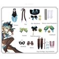 thumbnail image 3 of Juego de cosplay de Kirara Genshin Impact Phantom in Boots, vestido de cosplay de Kirara, peluca, sombrero, juego de rol de anime, trajes de fiesta de Halloween, 3 of 5