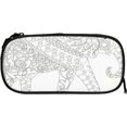 thumbnail image 3 of Word Search Puzzle Pencil Case, Large Capacity Large Pen Holder Pouch, 3 of 4