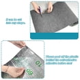 thumbnail image 4 of Poste rascador para gatos recortable cubierto con alfombra, estantes autoadhesivos para árbol de gatos de 78,7 "x 15,8", piezas de repuesto, alfombrilla rascador para gatos (gris), 4 of 5